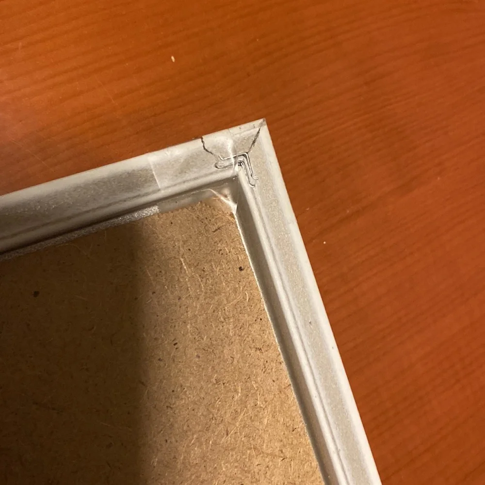 Photo Frame with 3 Hanging Clips NWOT Hanging Shelf